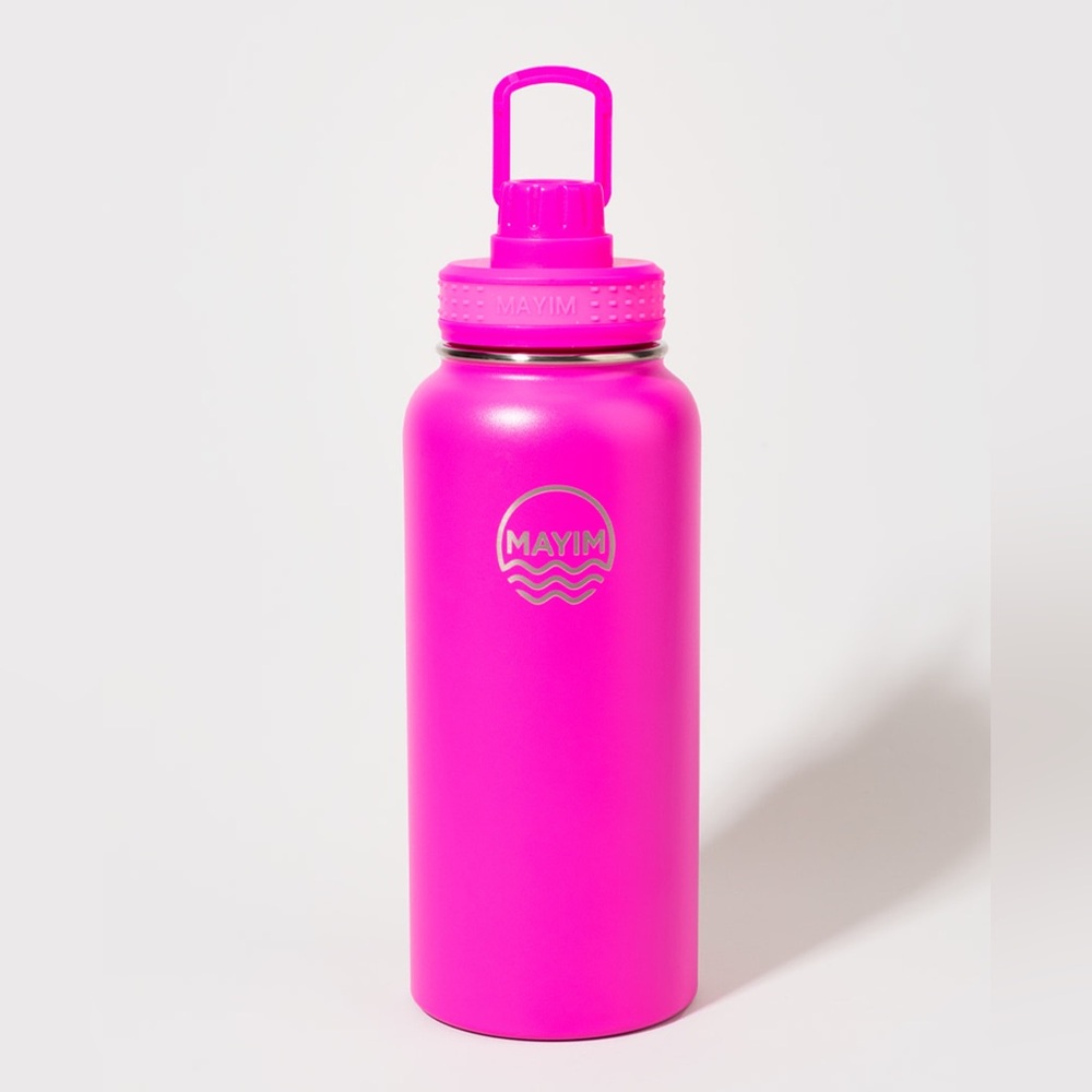NWT 32oz Mayim Stainless Steel Chug Lid Hot Pink Tumbler